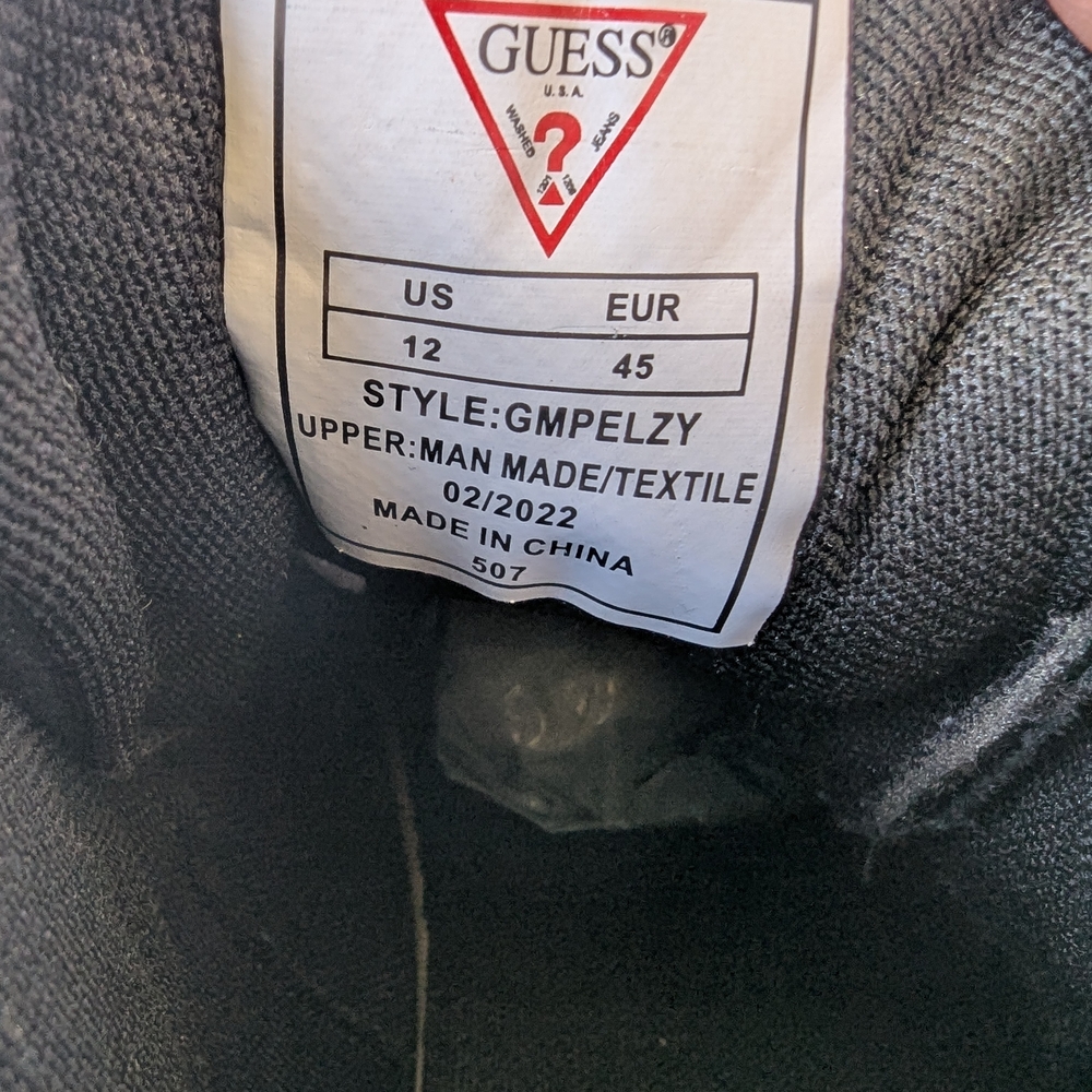 Guess Pelzy High-Top Sneakers. - Picture 8 of 11